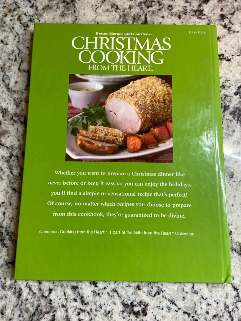 Better Homes & Gardens Christmas Cooking from the Heart 2007 Hardcover Cookbook